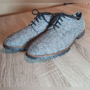 Woolrich Women's Adams Wool and Suede Oxford Vibram Grey Size 7